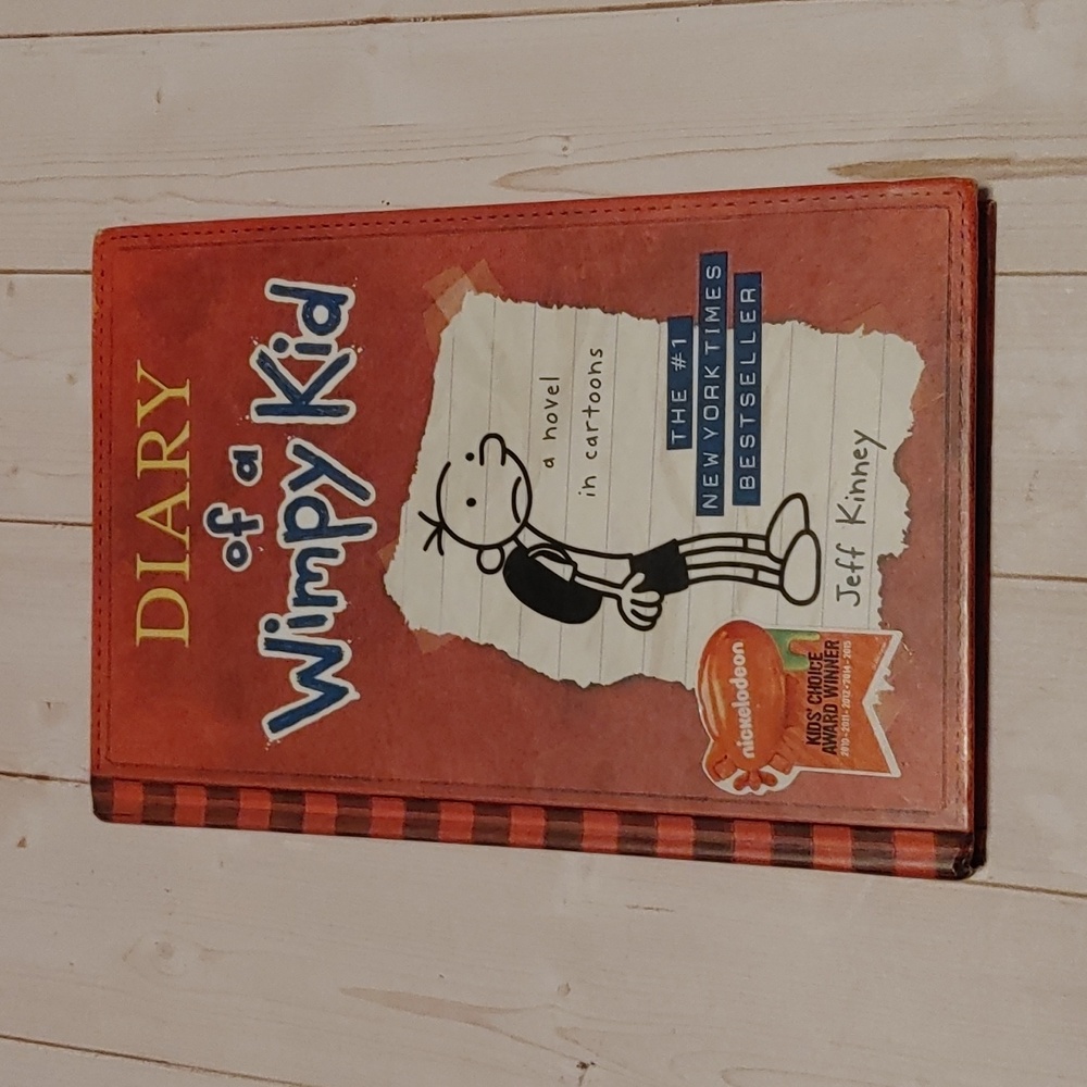 Diary Of A Wimpy Kid By Jeff Kinney children novel book